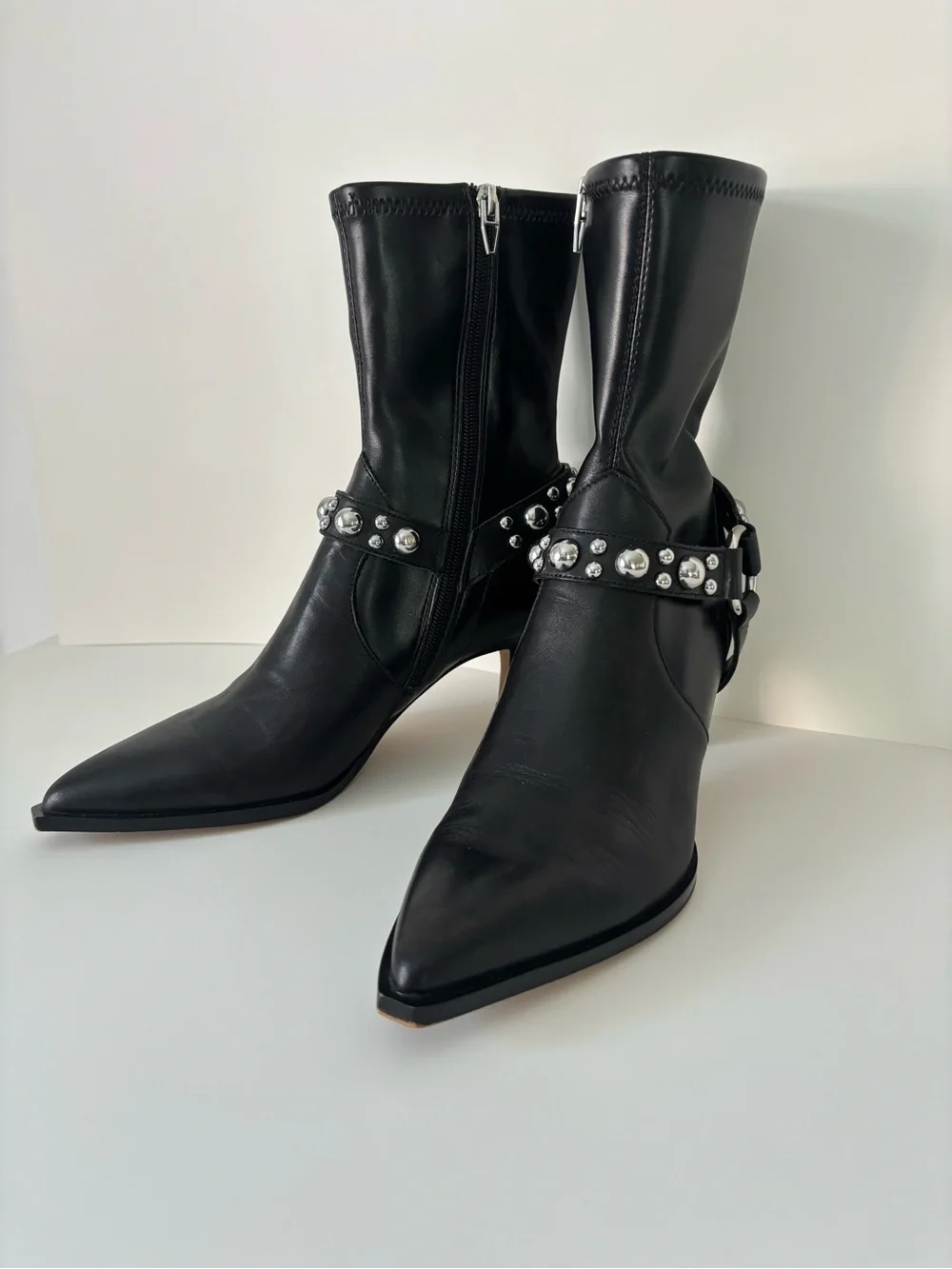 Dolce Vita Black Ankle Boots
